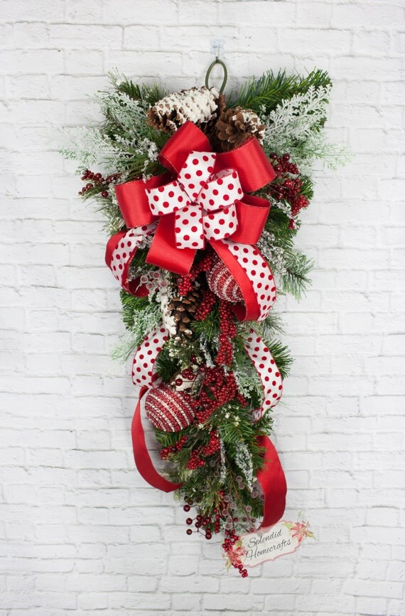 36 inch christmas teardrop swag christmas swag raz holiday 36 inch christmas teardrop swag christmas swag raz holiday