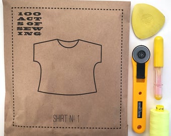100 Acts of Sewing: Shirt No. 1 - Sewing Pattern