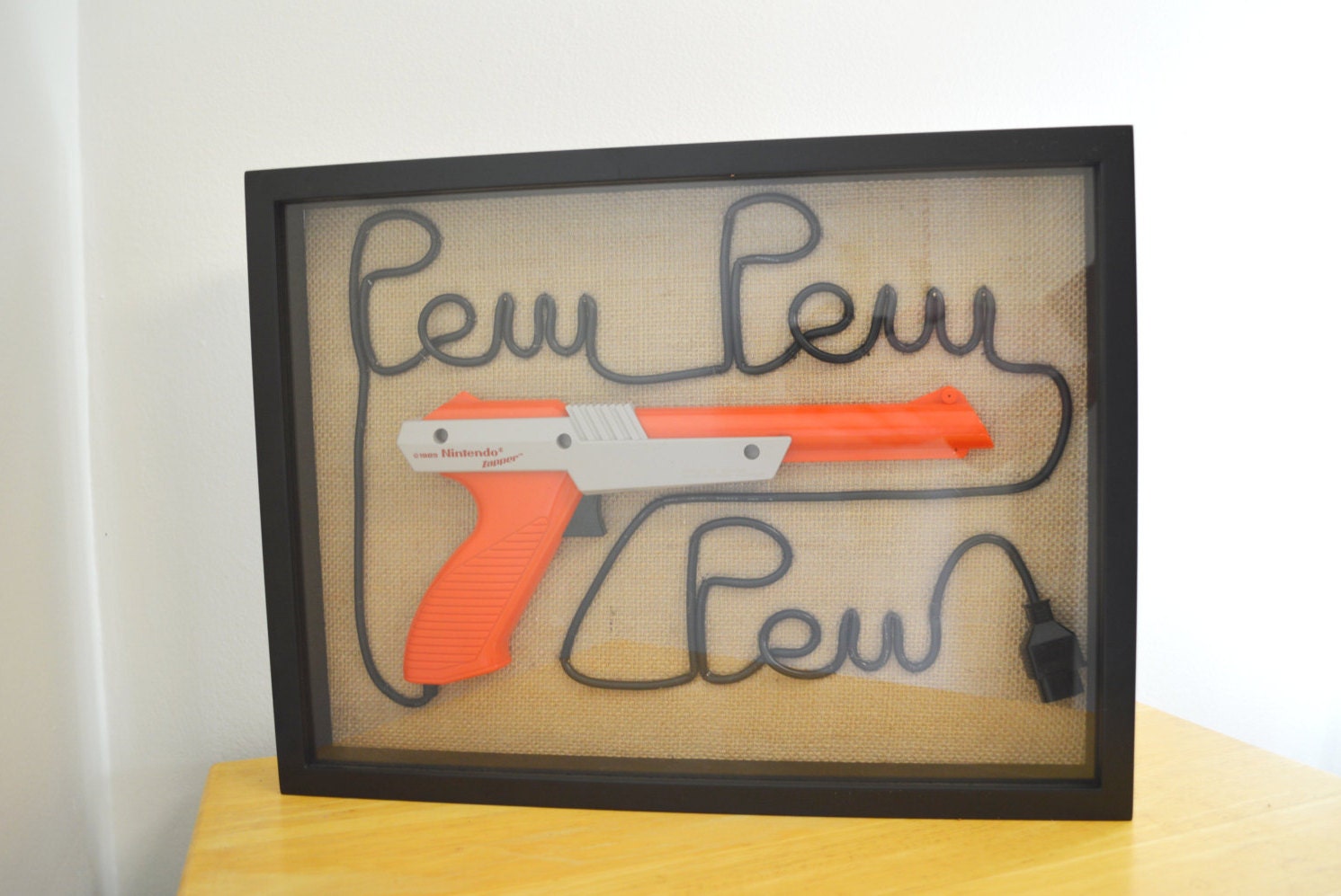 Shadow Box Wall Art nintendo nes zapper wall art shadow box pew pew pew Shadow Box Wall Art nintendo nes zapper wall art shadow box pew pew pew