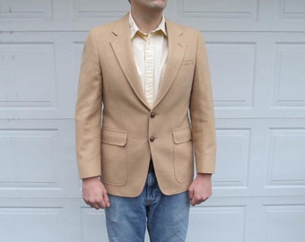 1970s Men's Camel Hair blazer, sportcoat