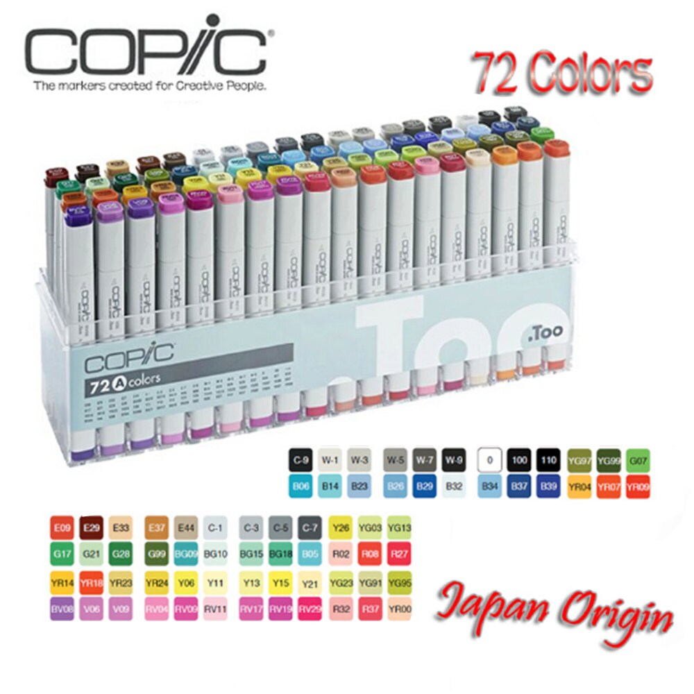 Original Copic Markers Japan Origin Set Double by MyArtSupplies