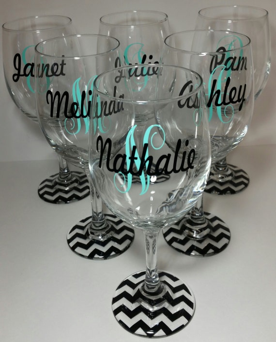 Personalized Large 20oz Stemmed Wine Glass Birthday Gift