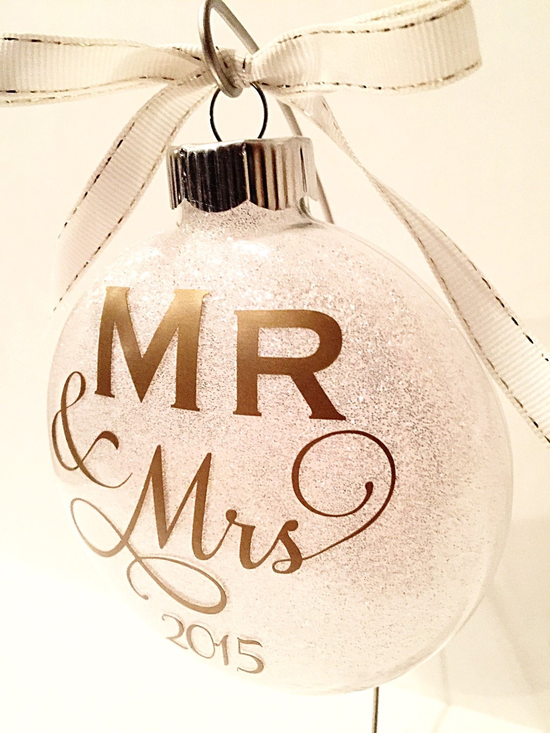 Our First Christmas Ornament Wedding Present Bridal Shower