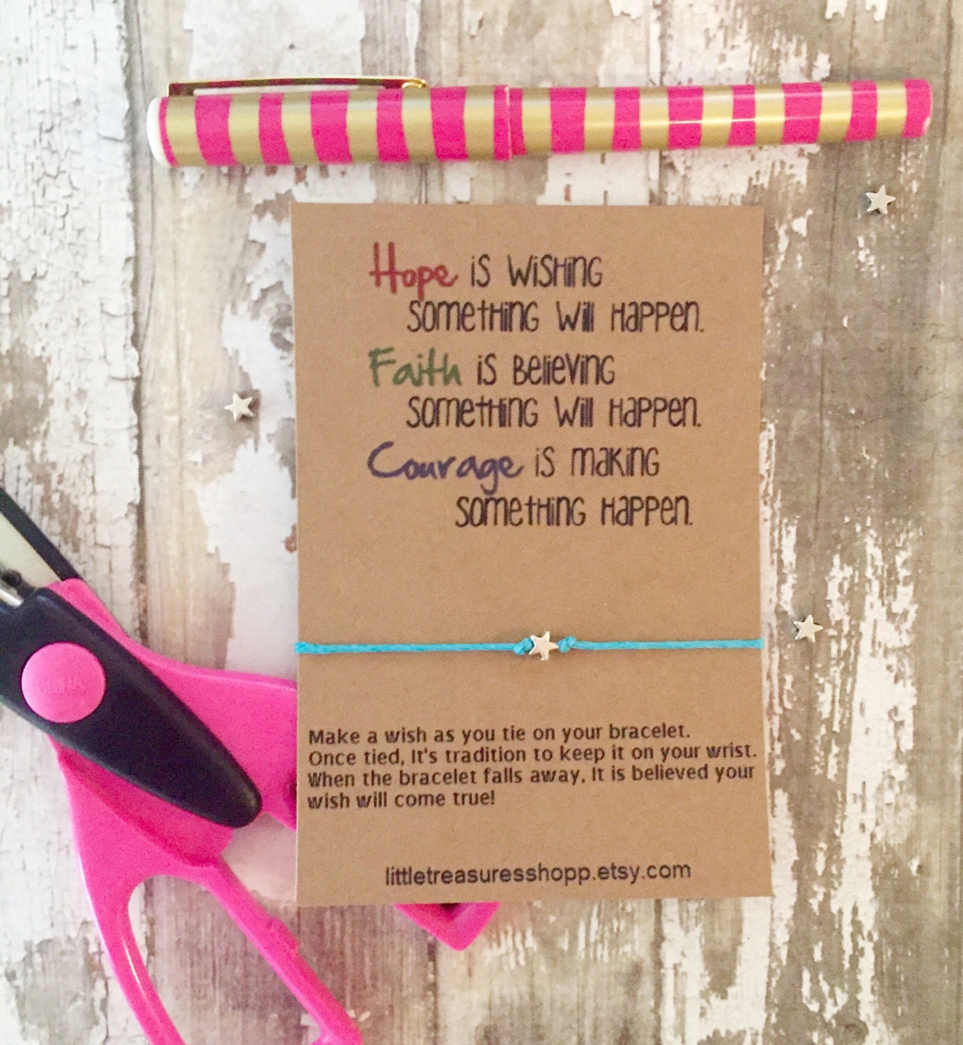 Motivation Bracelet Quote Wish Bracelet Friendship Party