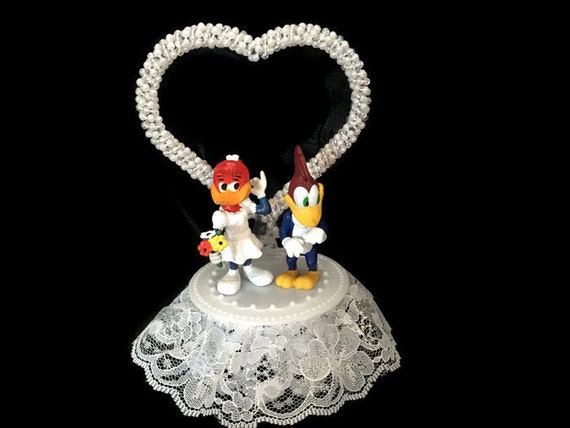 woody woodpecker cake topper