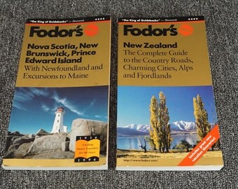 Collection Of Fodor's Guide Books 2 Book Set C. 1996