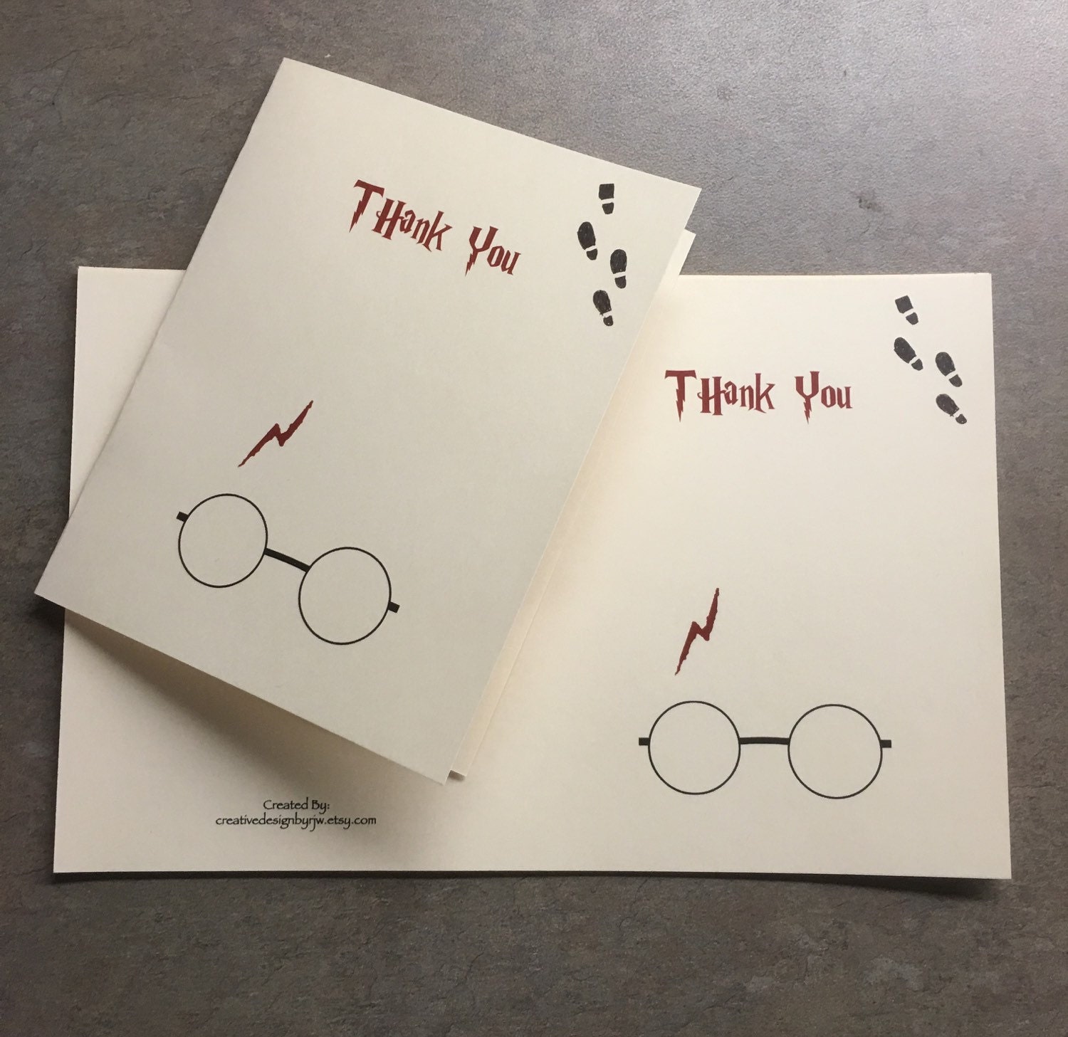 Harry Potter thank you notesHarry Potter by CreativeDesignbyRJW