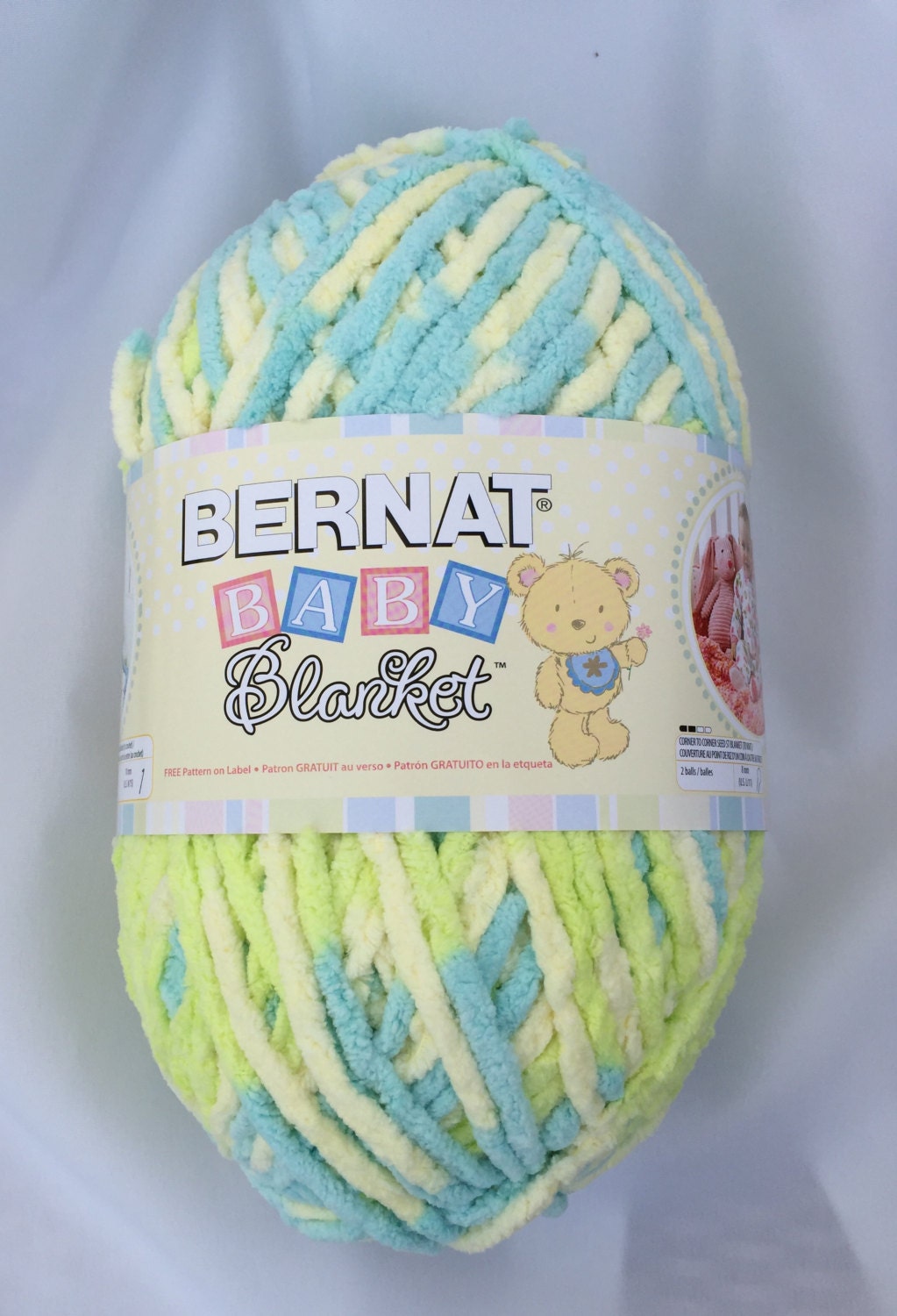 Baby Dinosaur 04326 Yarn Big 10.5 oz Skein Bernat Baby