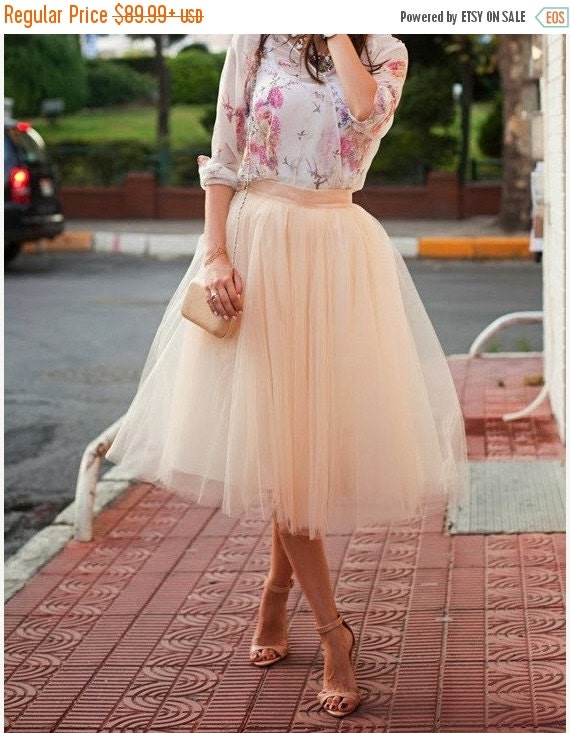 ON SALE Adult Tutu Plus size skirt Blush tulle by MyBarkatVilla
