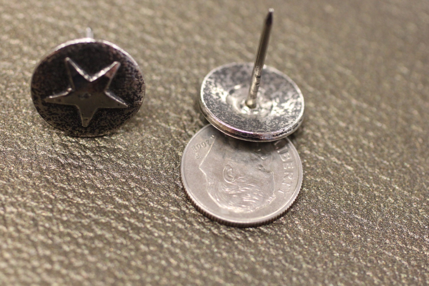 Nail heads, Upholstery Decorative STAR NAIL HEADS Nickle Oxford Finish