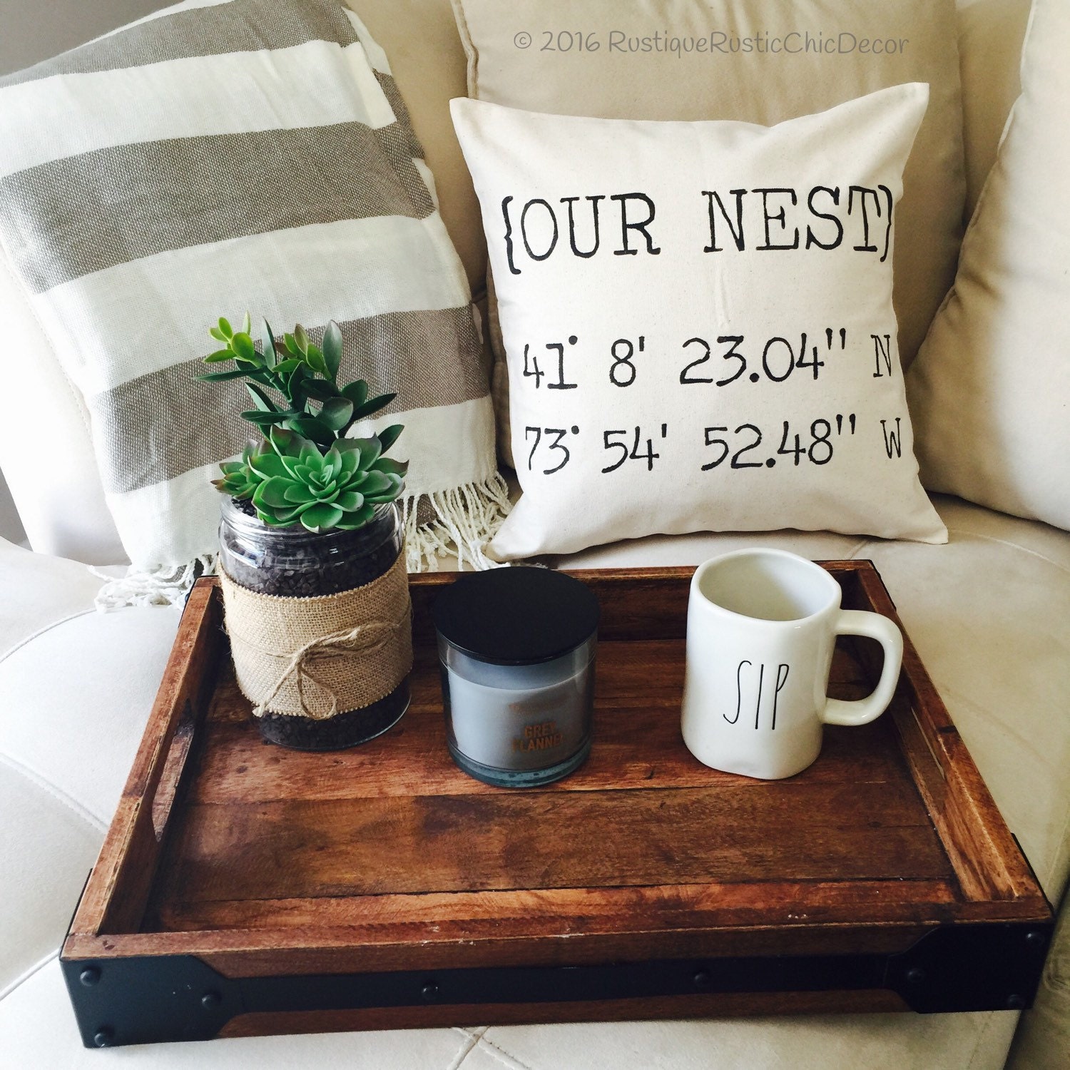 Our Nest|Pillow Cover