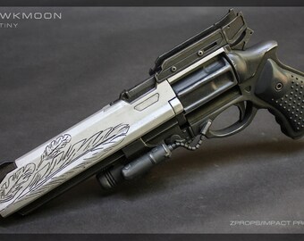Destiny Hawkmoon Exotic Hand Cannon Pistol Painted/Finished Resin Prop