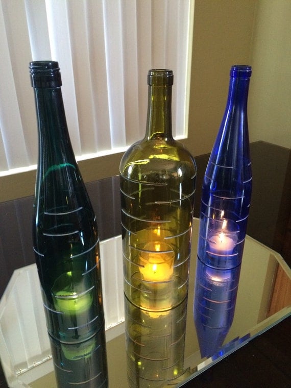 Set of 3 Candle covers by Wildchildcreationsjj on Etsy