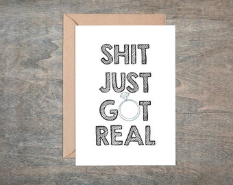 Unique shit just got real related items | Etsy