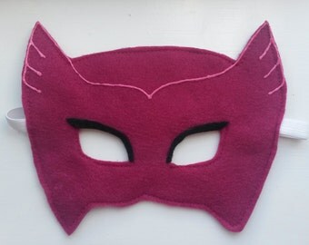 Owlette Mask. Suitable for Toddlers, Children and adults. Party favour and Party mask. Great for dress up