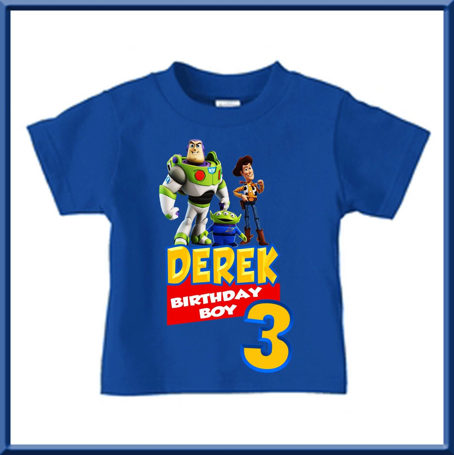 toy story birthday shirt ideas