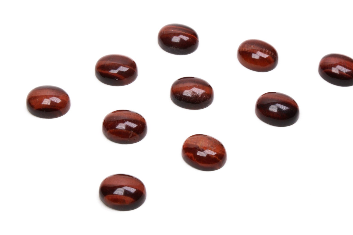 red tiger eye gemstone