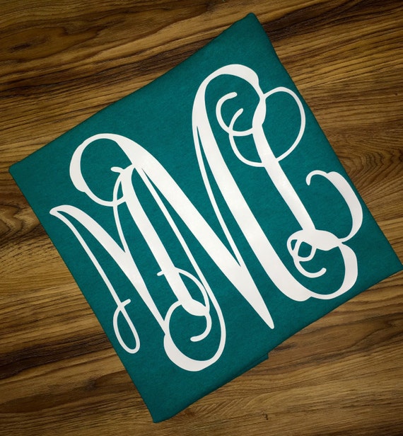 monogram tee shirts