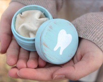 Tooth fairy Pillow Box,Wooden Tooth Fairy Box, Tooth Holder, Baby Gift, Gift for Child, New Baby Gift, Gift for Child, Baby Shower Gift