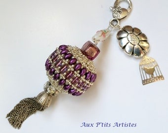 bijou de sac " Apolline bird "