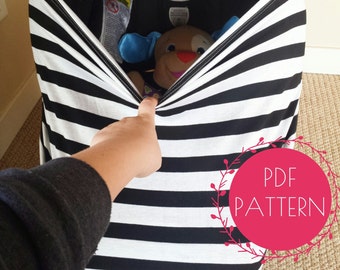 Car Seat Cover Nursing Cover Sewing Pattern, DIY Stretchy Baby Car Seat Cover Tutorial - make a cover like Milk Snob + Covered Goods!