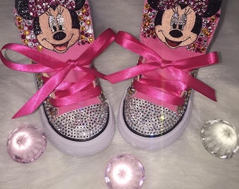 Minnie mouse shoes | Etsy
