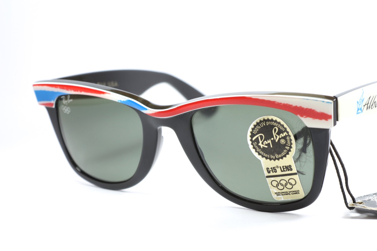Vintage sunglasses B&L Ray Ban Wayfarer Olympic Albertville