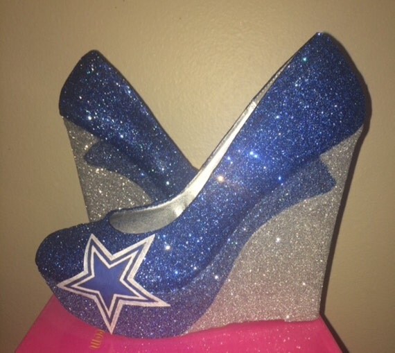 Women's Dallas Cowboys sparkly glitter star by SportsCoutureCo