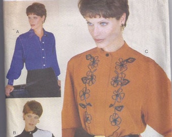 Vogue Misses' Shirt - 1990