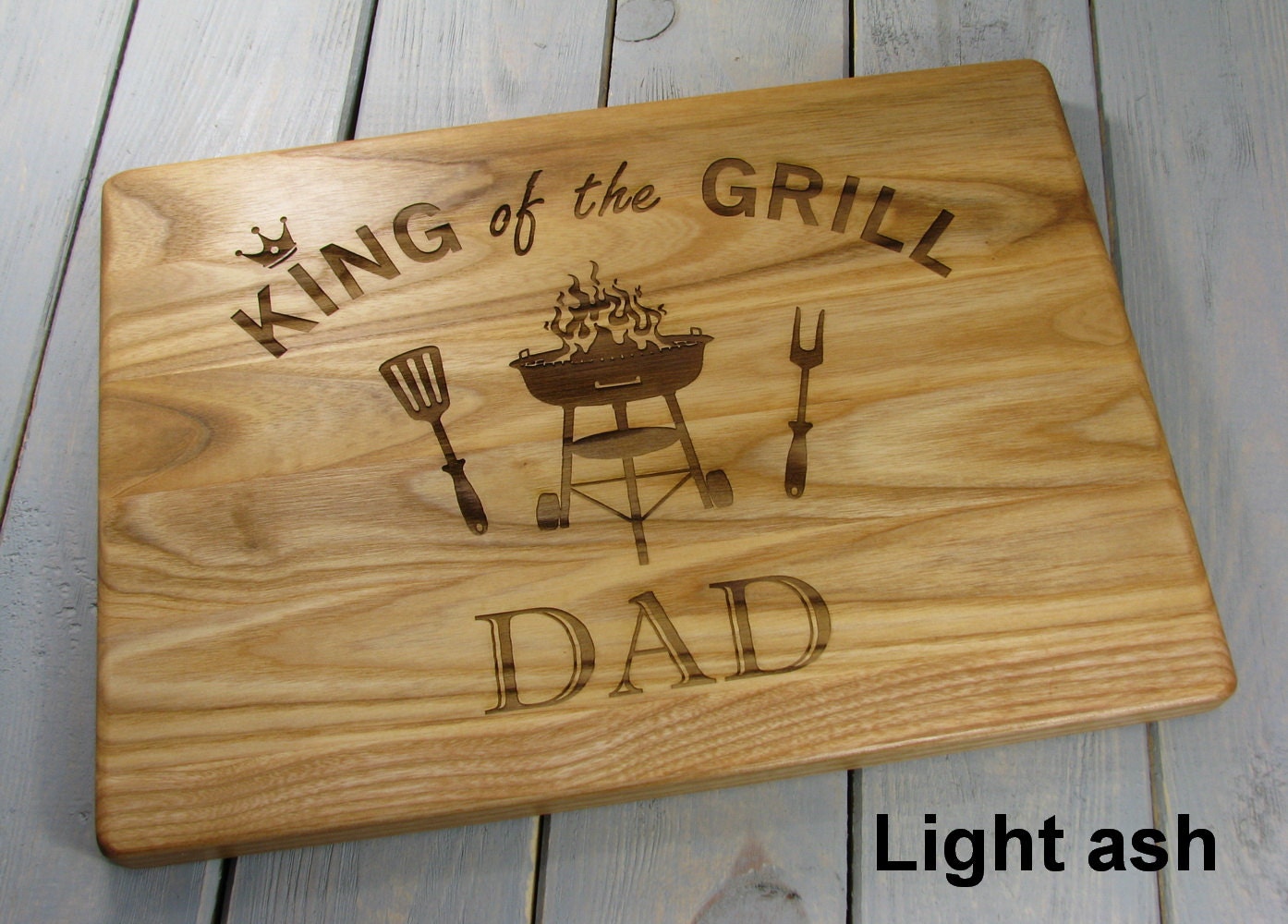Fathers Day Gift King of the Grill Dad Gift Father's