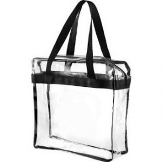 Clear Stadium Bag monogram stadium bag clear vinyl stadium