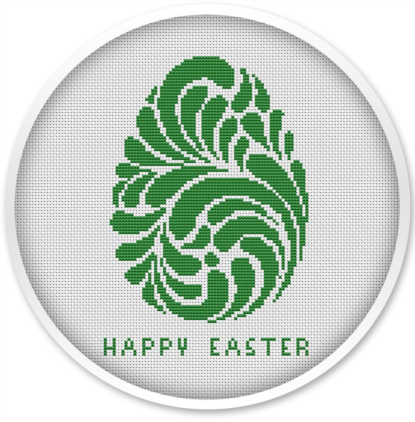 Easter Egg Cross Stitch Free shipping Cross Stitch PDF