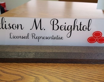 office desk name plate teacher gift co-worker name plaque office desk name plate teacher gift co-worker name plaque