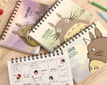 Totoro Diary | Kawaii Totoro Cute Planner | Cute Totoro Planner ...