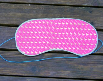 Pink Flamingo Sleep Mask