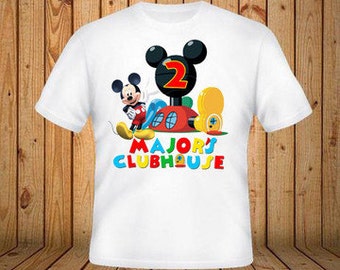 Mickey Mouse Clubhouse Birthday Shirt