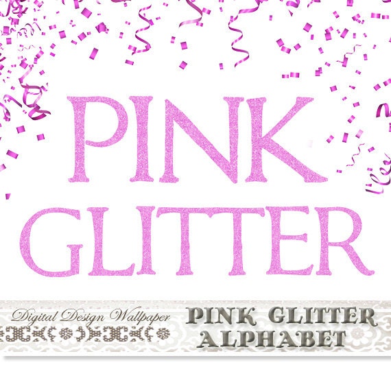 free glitter alphabet clipart - photo #15