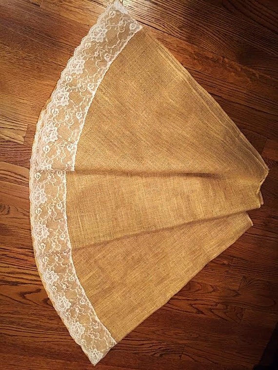 burlap and lace christmas tree skirt 60 by burlap and lace christmas tree skirt 60 by