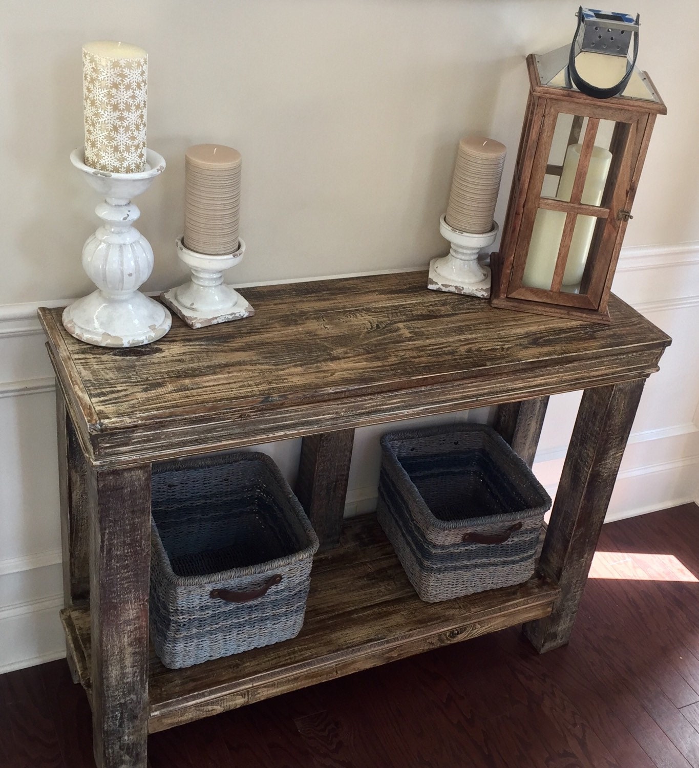 Buffet/Entry Rustic Table
