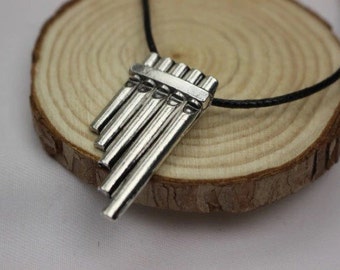 Peter Pan Flute Necklace Pan Flute Pendant Neverland Peter