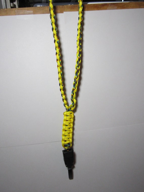 Paracord Neck Lanyard by AmazingParacording on Etsy