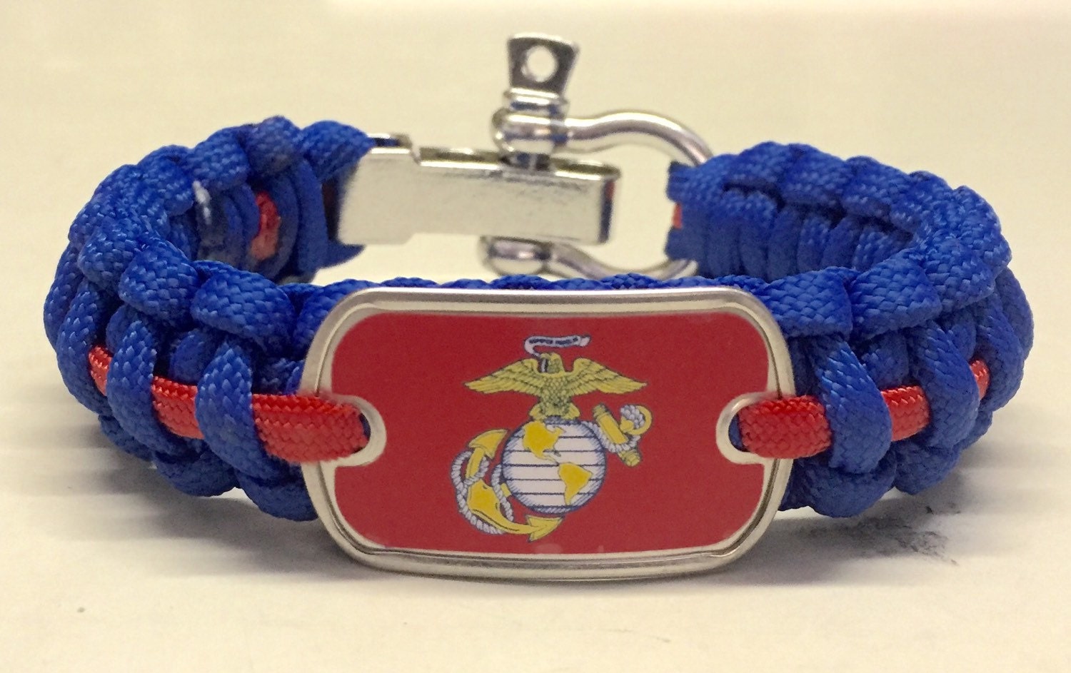 U. S. Marine Corps USMC Paracord Survival Bracelet With