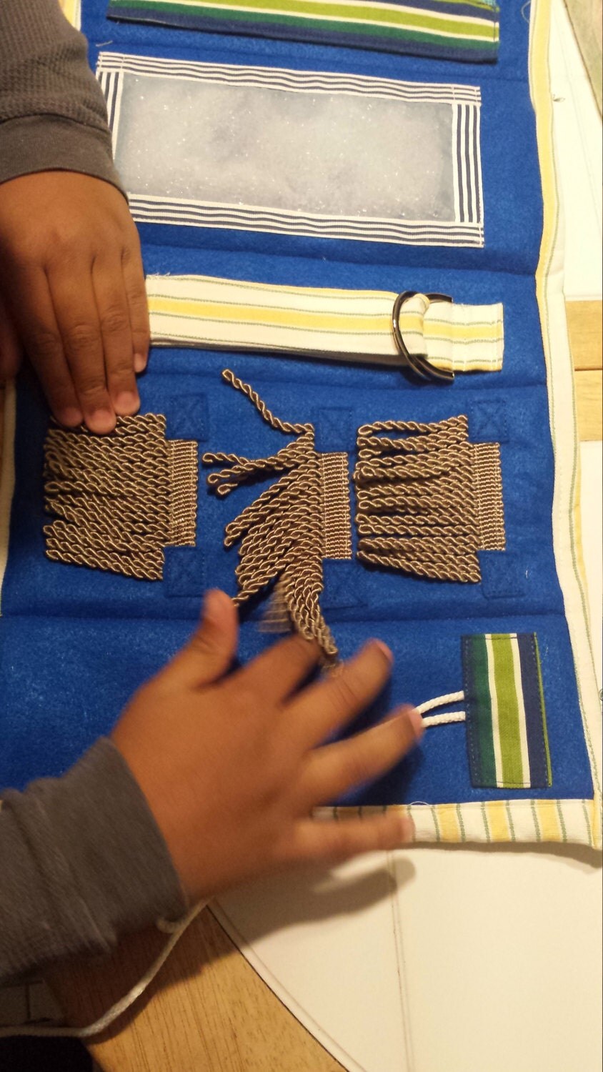 Autism sensory board Activity board ASD sensory by CarryMeSensory