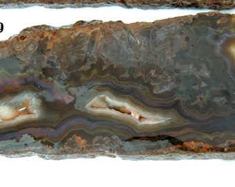 Turkish agate Slab A119 druzy 74 grams Grade A lapidary display