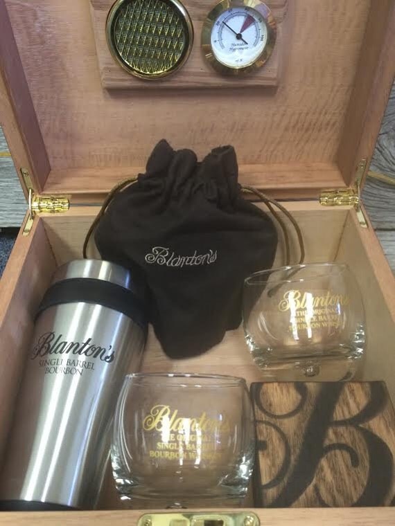 Blanton&Amp;#39;S Bourbon Humidor Gift Set