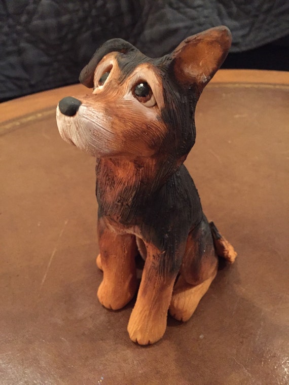 Custom Pet Sculpture, Clay Dog Replica, Pet Memorial, Handmade Dog Figurine, Cat, Personalized Pet Sculpture