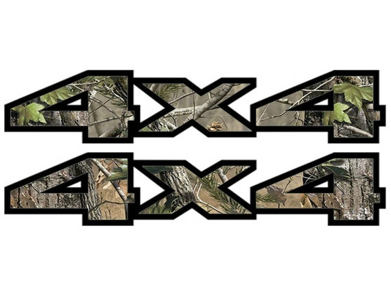 Camo 4x4 decals ford #10