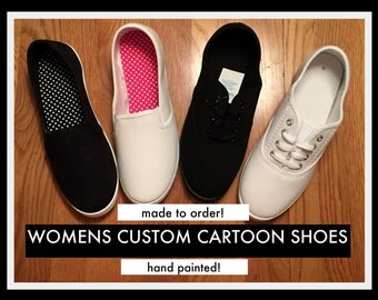 Custom Cartoon Shoes Hand Painted