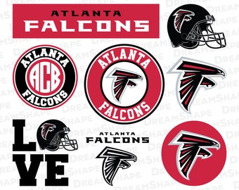 Atlanta Falcons SVG Files, American Football Atlanta Falcons SVG Cut Files, Atlanta Falcons Football, Atlanta Falcons SVG, Instant Download