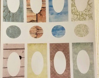 053 Essential Oil labels for 5ml bottles